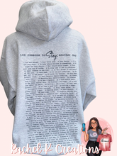 Load image into Gallery viewer, 100 reasons to Stay; another day