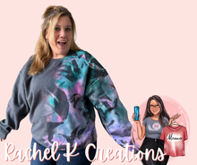 Load image into Gallery viewer, Half and Half Tie Dyed Tee/Sweatshirt/Hoodie