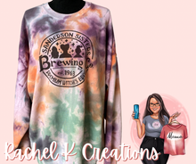Load image into Gallery viewer, Hand dyed sweatshirt 🖤 Sanderson Sisters Brewing Co.