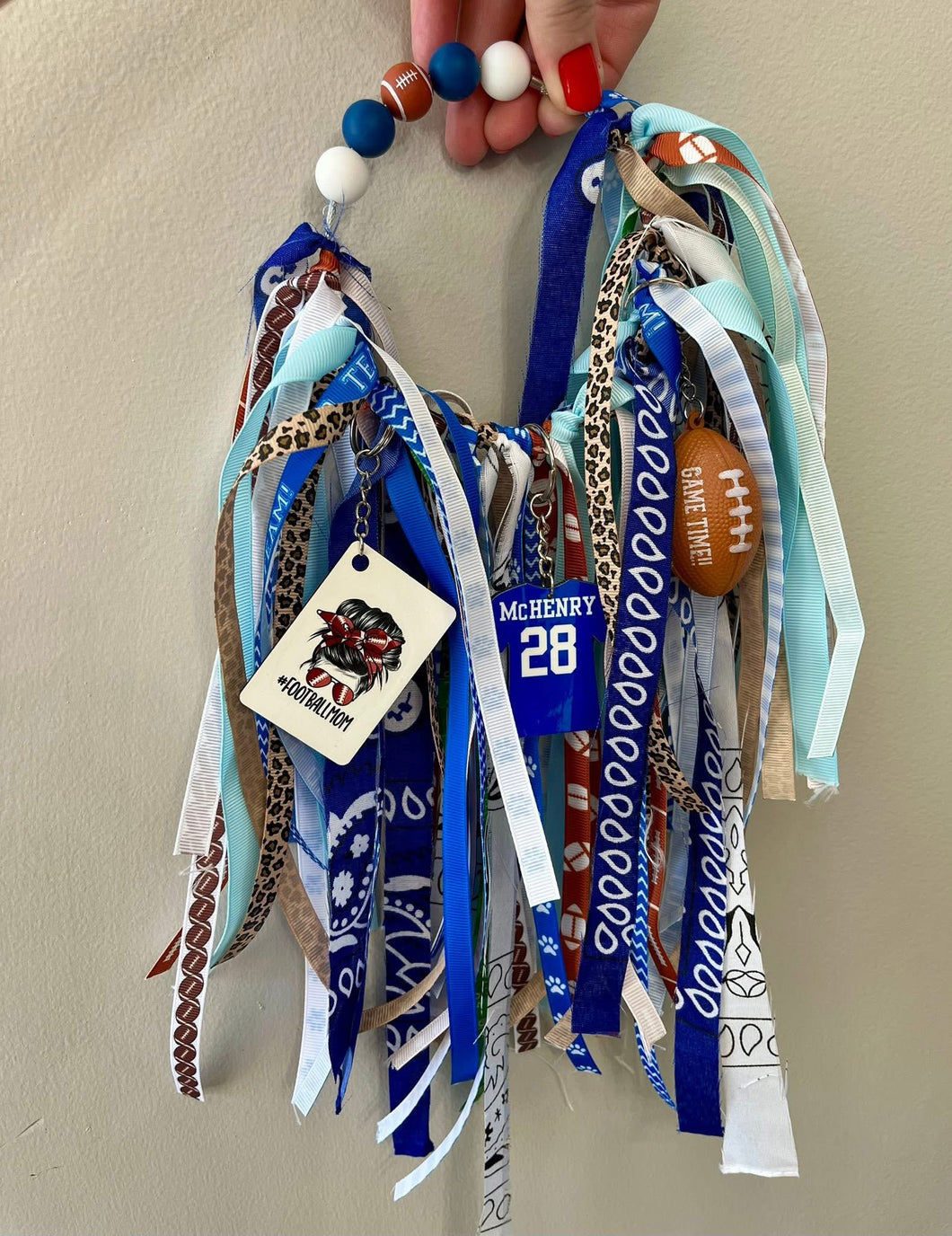 Football/Cheer Ribbon attachment