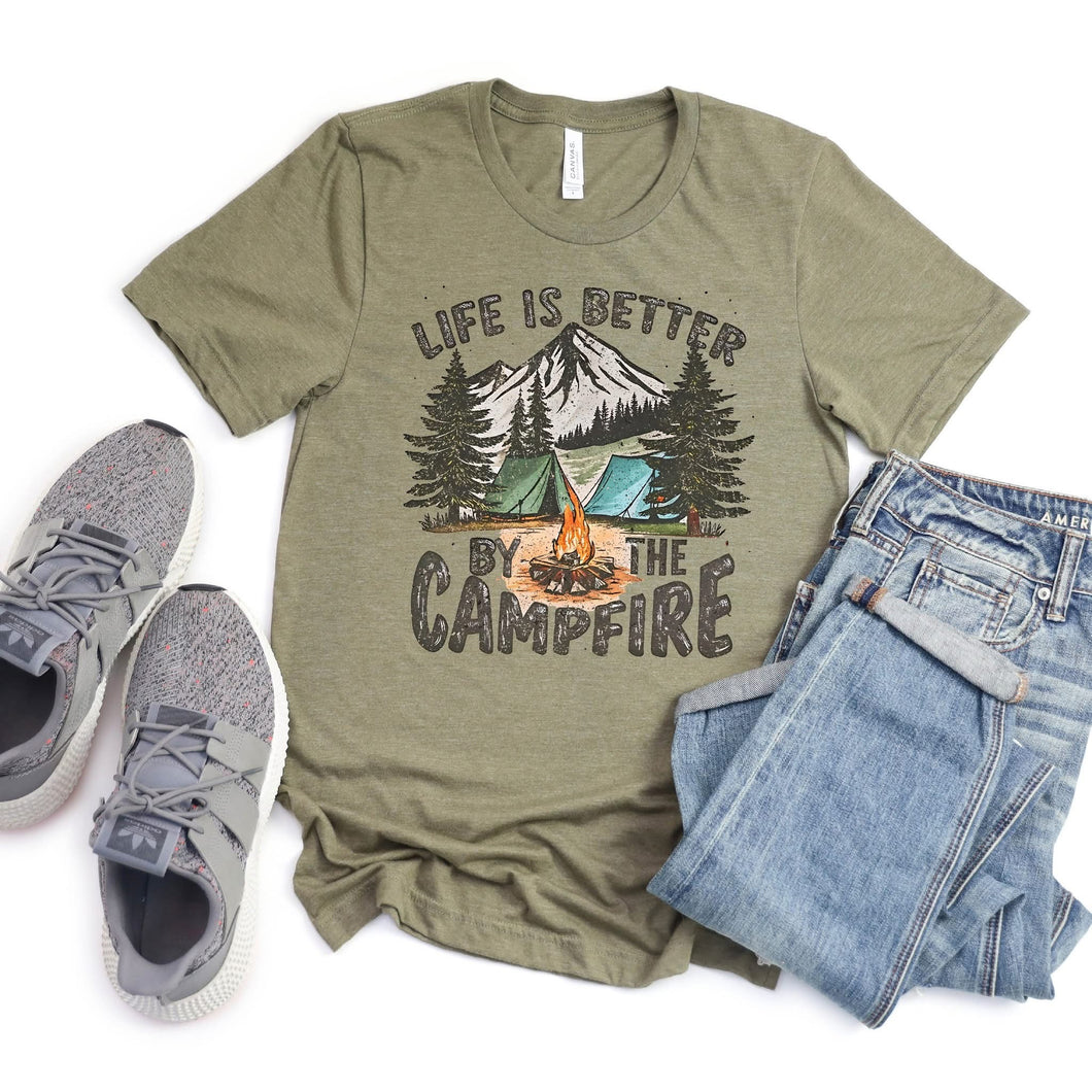 Life is Better by the Campfire