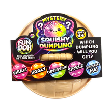 Load image into Gallery viewer, Mystery dumpling squishy - in stock!
