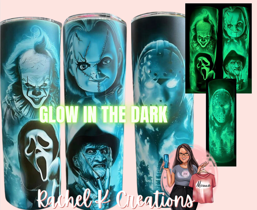 Glow in the dark Spooky Characters