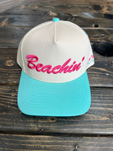 Load image into Gallery viewer, Embroidered “Beachin” Hat
