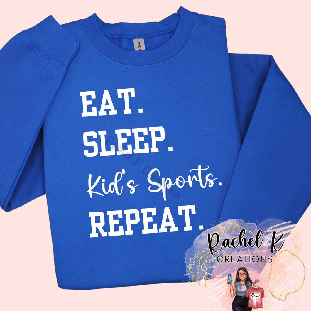 Eat. Sleep. Kid’s Sports. Repeat.