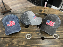 Load image into Gallery viewer, Embroidered Flag w/ stars on the back
