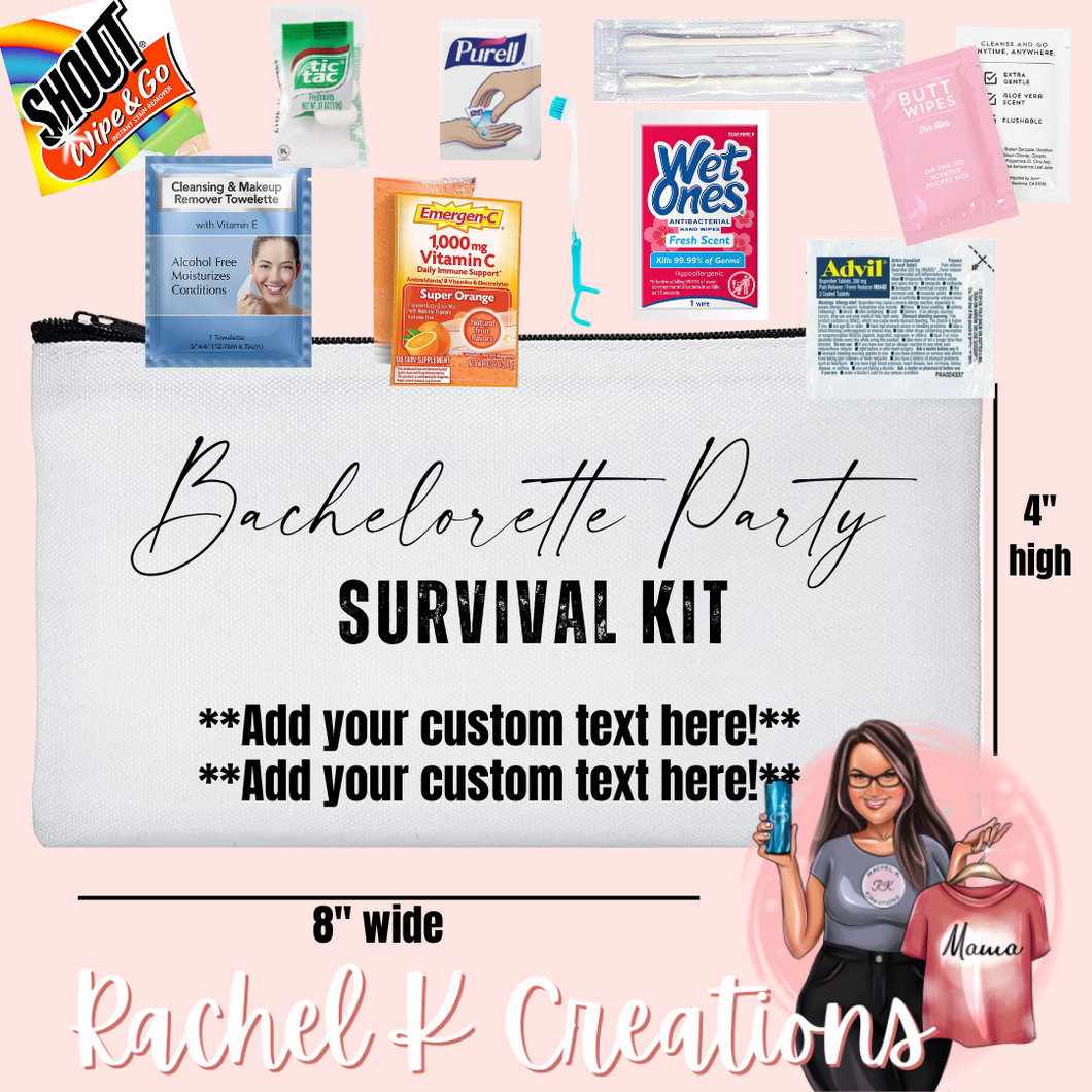Bachelorette Party Emergency Hangover Kit