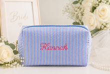 Load image into Gallery viewer, Makeup Bag- Embroidered
