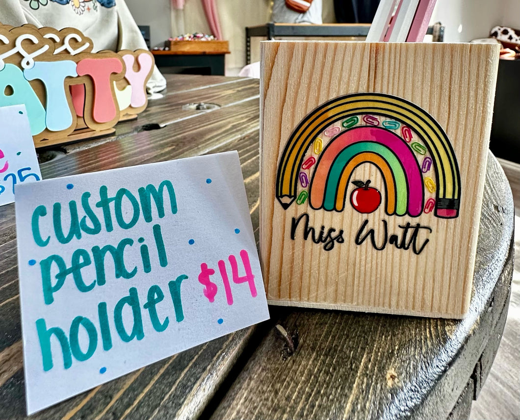 Teacher Pencil Holders