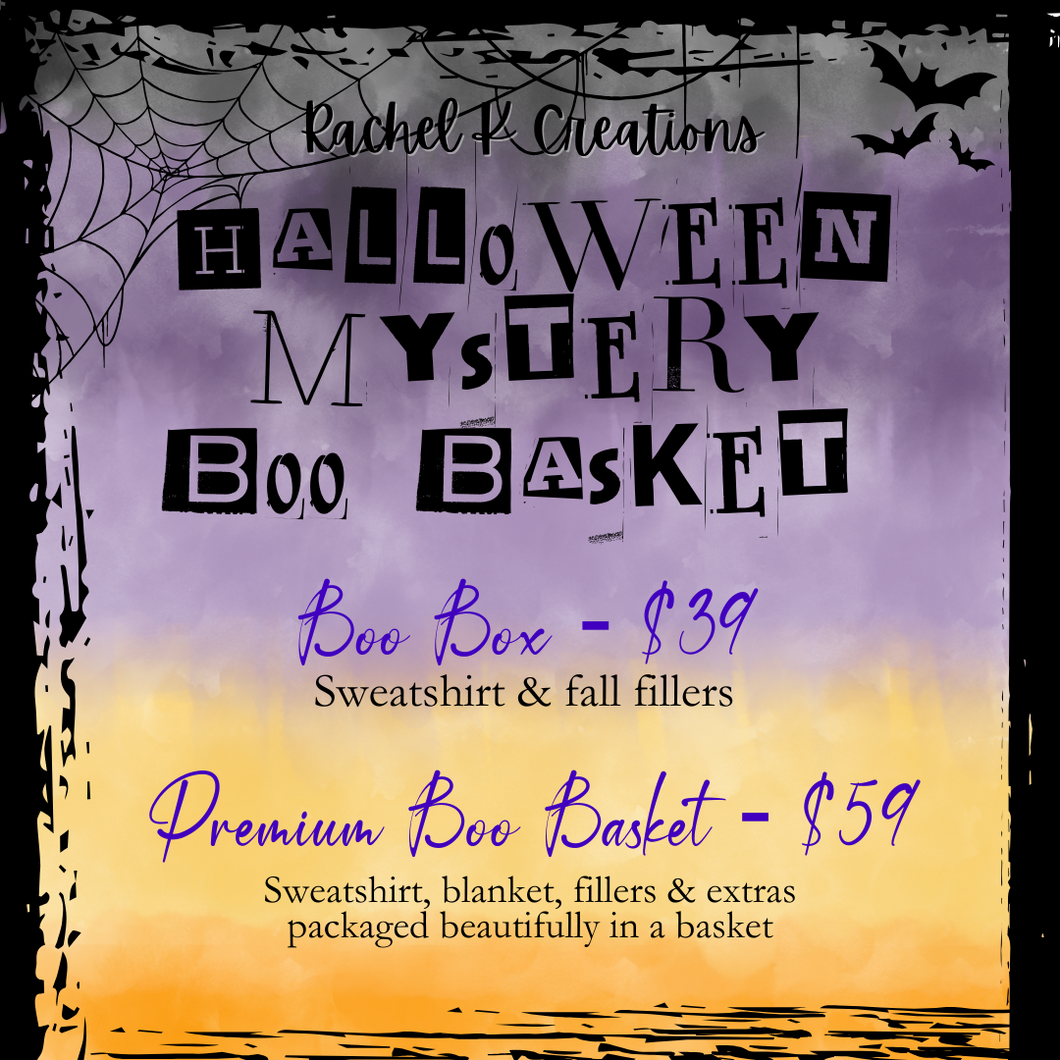 Halloween Boo Basket