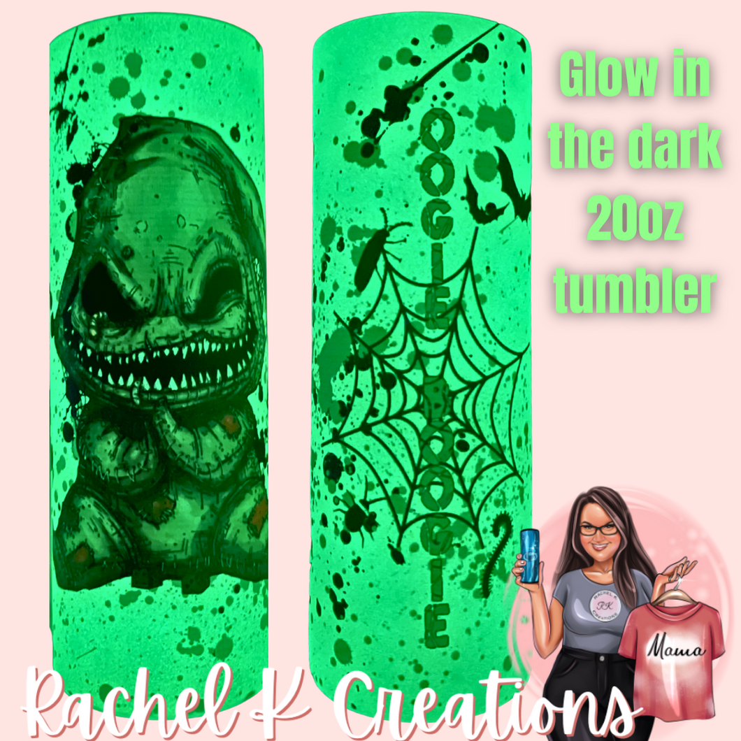 Oogie Boogie Green Tumbler - Sunshine Design Shop