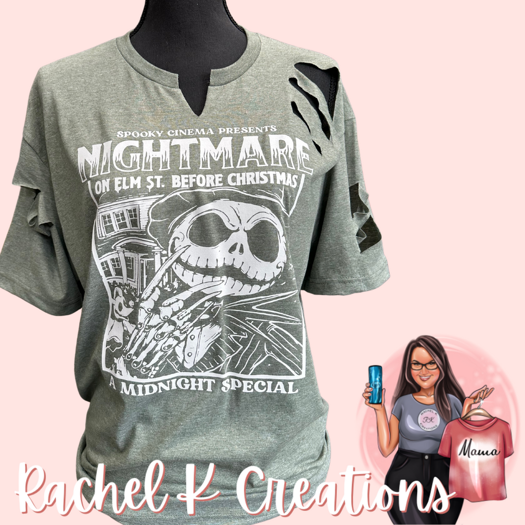 Nightmare on Elm - distressed