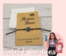 Load image into Gallery viewer, Mama and Me Bear bracelet sets
