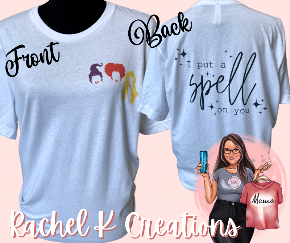 Front and back! “I put a spell on you”