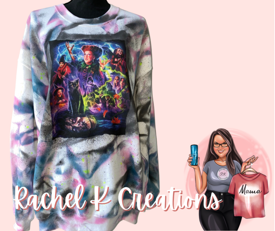 Hocus Pocus dyed sweatshirt